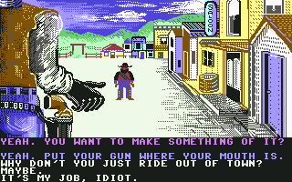 Law Of The West screenshot 4 for Commodore 64